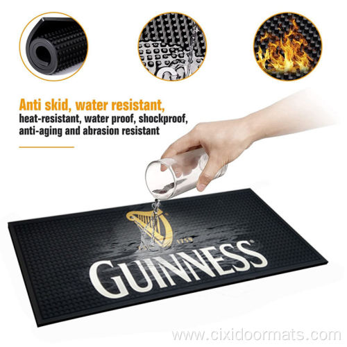 GUINNESS Bar Mat Soft PVC Drip Bar Runners